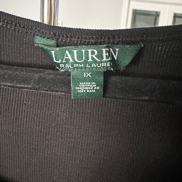 Lauren Ralph Lauren Black Tank Top - Picture 3 of 6